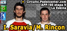 Nacho y Mariano en lo m&aacute;s alto en el APP-60 de Padelcenter en La Eskina