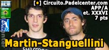 Hueso Martin y Mat&iacute;as Stanguellini fetejan en el ultimo de 7 puntos ante Moises-Badaracco