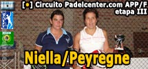 Zoya y Armesto juegan en alto nivel pero no pueden con las bicampeonas Niella-Peyregne