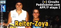 Reiter y Zoya se llevan los primeros 100 puntos del APP Femenino 2009