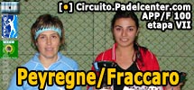 Primer t&iacute;tulo para Celeste Fraccaro, de la mano de la m&uacute;ltiple campeona Mariela Peyregne