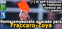Celeste y Vale derrotan a Rinaudo-Campus, pero una decision de la organizacion opaca el pentacampeonato