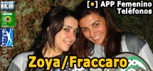 Zoya-Fraccaro logran el bicampeonato en Telefonos