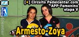 Primer torneo del a&ntilde;o para Valeria Zoya, junto a Paola Armesto