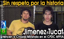 Jimenez y Tucat se alquilaron la tapa de Padelcenter