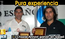 Chozas-Annovi muestran el camino en el Circuito Padelcenter 2011