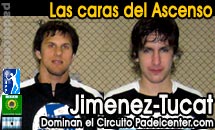 Jimenez y Tucat se alquilaron la tapa de Padelcenter