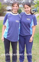 Paula Billourou y Silvina Silva, campeonas mundiales sub 16 2003 (Arg)