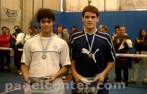 Juanpi D&acute;Aquila y Marcelo Iba&ntilde;ez, campeones sub 18 (click para ver m&aacute;s fotos)