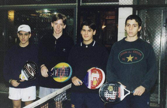 Antoine, Gutierrez, Ibañez y Fumero-final cadetes tercera etapa