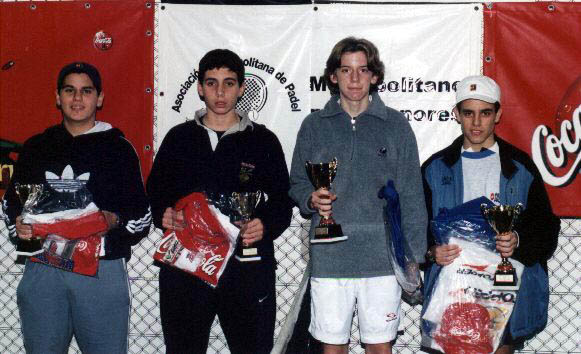 Ibañez, Fumero, Gutierrez y Antoine-entrega de premios segunda etapa