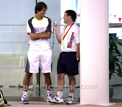 Marcello Jardim con Padelcenter en La Flota (foto: Padelcenter.com)