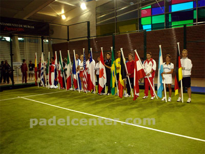 Los abanderados (foto: Padelcenter.com)