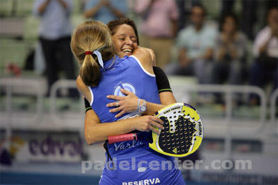 Un sueño cumplido para Carol y Pau, pero falta la final (foto: Padelcenter.com)