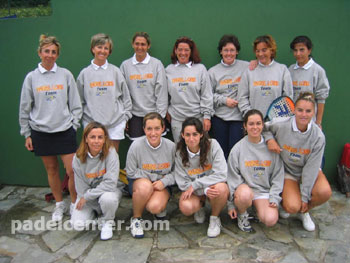 El subcampe&oacute;n femenino (foto: Padel de Cantabria)