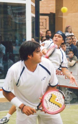 Roby Gattiker y Christian Guti&eacute;rrez vendieron cara la final (foto: Juanjo Medina, t.v. Melilla)