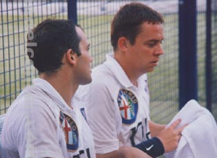 Seba Nerone y Gaby Reca