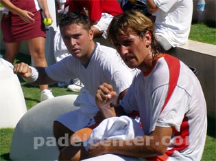 Mat&iacute;as D&iacute;az y Gast&oacute;n Malacalza, en la final de Andaluc&iacute;a