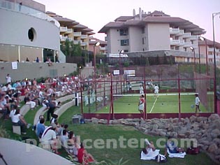 La pista con el torneo en juego