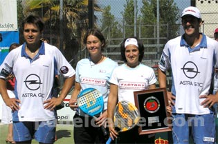 Bela-D&iacute;az y Montes-Berwig, campeones en Badajoz