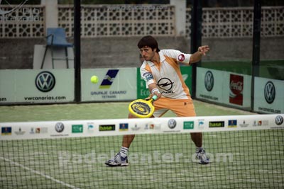 Fernando Belasteguín, el nº1, en su partido de cuartos (foto: Padelcenter.com)