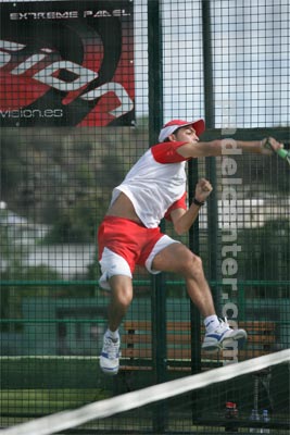 Cutu, espectacular como siempre. (foto: Padelcenter.com)