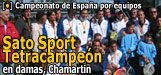 Sato y Chamartin, campeones 2006