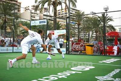 Seba y Gaby definieron en el tie break del segundo frente a Arias-Nanni