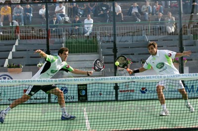 Los campeones, invictos y por ahora intocables, Belasteguin/Diaz