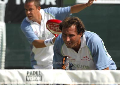 Gaby Reca y Hern&aacute;n Auguste en la final