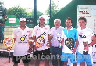 Losada-Mieres, campeones del Open, y Hammer-Blanco, subcampeones