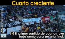 Lamperti-D&iacute;az tuvieron todo. Un 6-1, un match point en contra y un triunfo en cuartos a pura ovacion ante Poggi y Sanyo