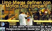 Dos semis para la historia sacan a Grabiel-Gomez Silingo y a Bela-D&iacute;az de la discusi&oacute;n