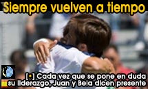 Cada vez que su reinado se pone en duda, Juan y Bela dicen presente