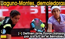 Patty e Iciar no dejan dudas ante Pavon-Salazar