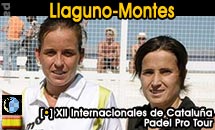 Patty Llaguno e Iciar Montes vencen a Salazar-Pavon y festejan en Barcelona