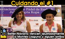 Ceci y Carol se imponen en Euskadi a Iciar y Paty