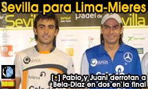 Lima-Mieres suman otro t&iacute;tulo derrotando a los n&uacute;mero 1